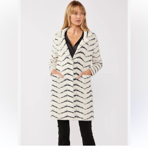 lovestitch Sweaters - Lafayette Fuzzy Coatigan